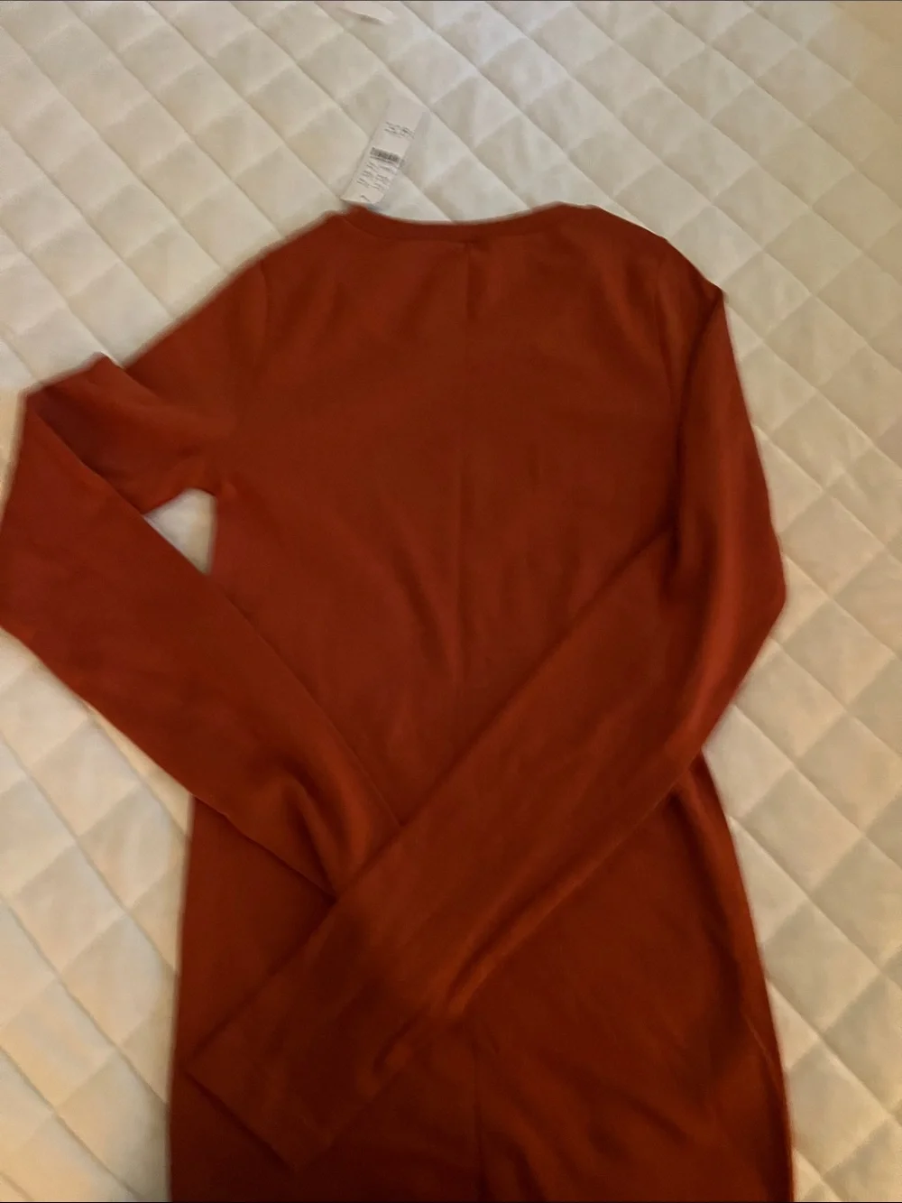 J. Crew Burnt Orange Crewneck Tee